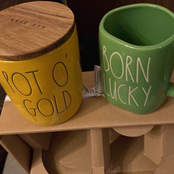 Rae Dunn canister and mug set - Picture 3 of 3